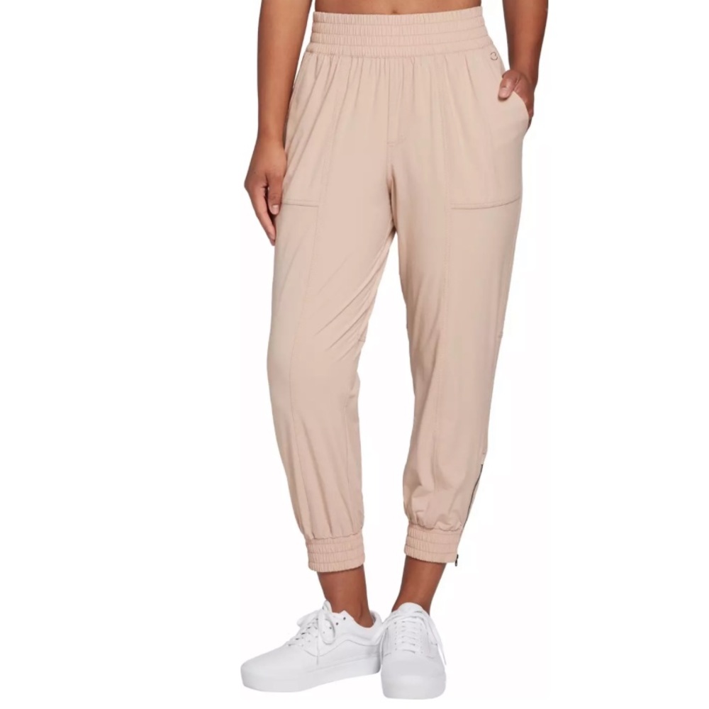 CALIA by Carrie Underwood Women's Nyluxe Woven Jogger Pants | Size M